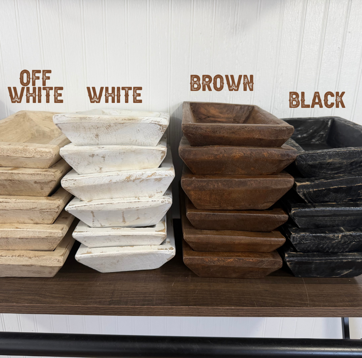 Square Dough Bowl Candle - Custom Scents