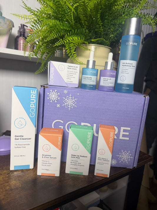 GoPure Beauty 8-Piece Bundle – Brand New