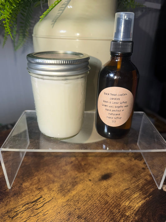 Backroad Custom Candles 2-Piece Premade Bundle – Red Connection & Maple Syrup