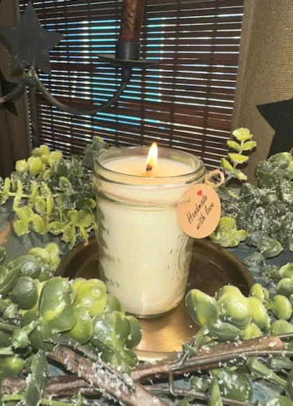 Small Mason Jar Candle - Custom Scents